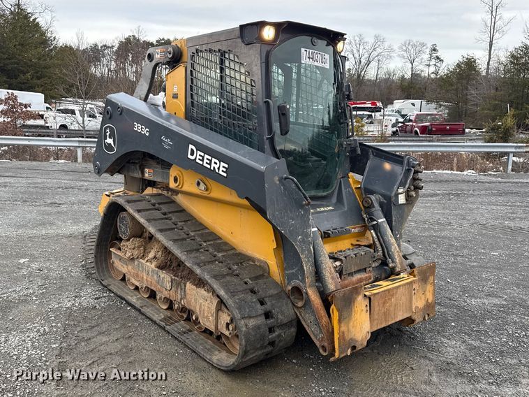image for item YA2626 2020 John Deere 333G tracked skid steer loader