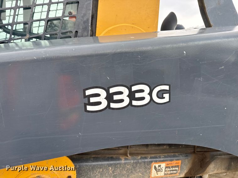 image for item YA2626 2020 John Deere 333G tracked skid steer loader