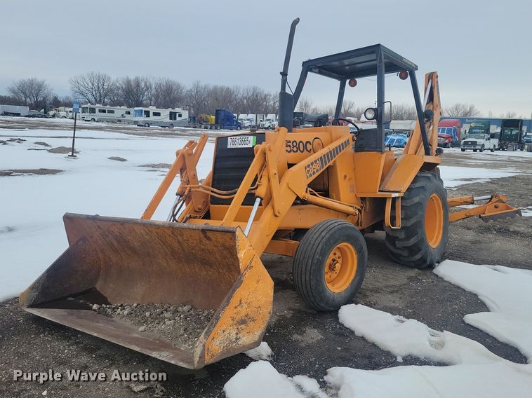 image for item YA2646 1977 Case 580C backhoe