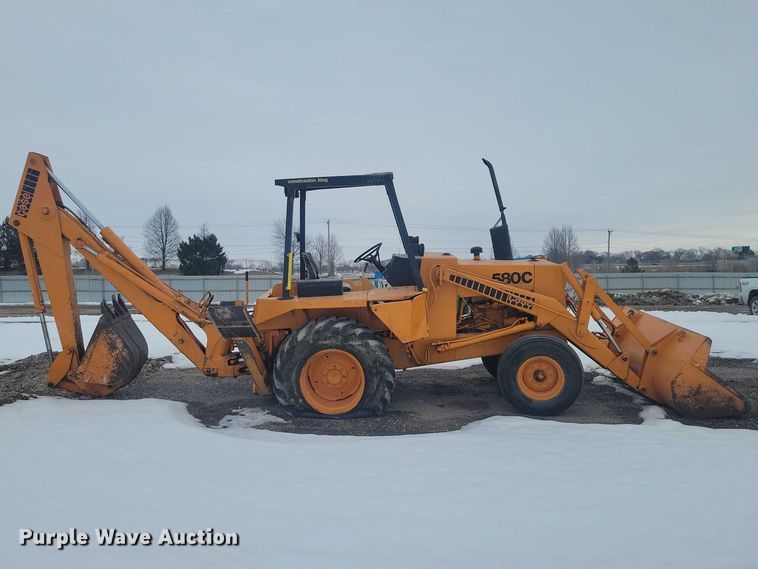 image for item YA2646 1977 Case 580C backhoe