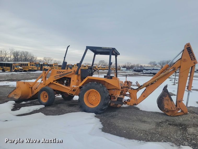 image for item YA2646 1977 Case 580C backhoe