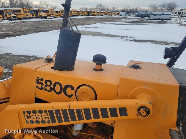 image for item YA2646 1977 Case 580C backhoe