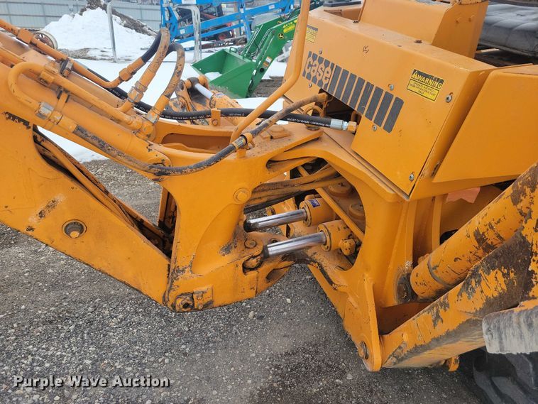 image for item YA2646 1977 Case 580C backhoe