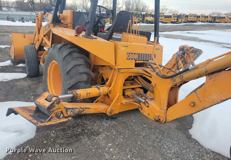image for item YA2646 1977 Case 580C backhoe