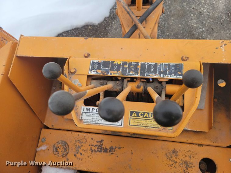 image for item YA2646 1977 Case 580C backhoe