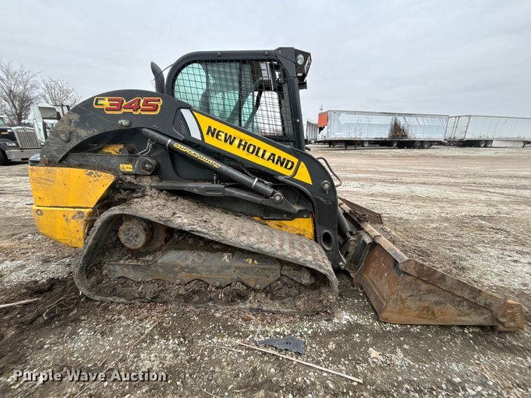 image for item YA2655 2023 New Holland C345 tracked skid steer loader