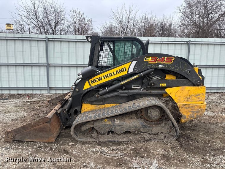 image for item YA2655 2023 New Holland C345 tracked skid steer loader