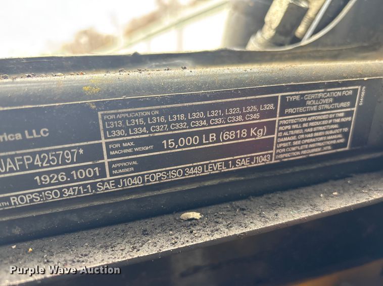 image for item YA2655 2023 New Holland C345 tracked skid steer loader