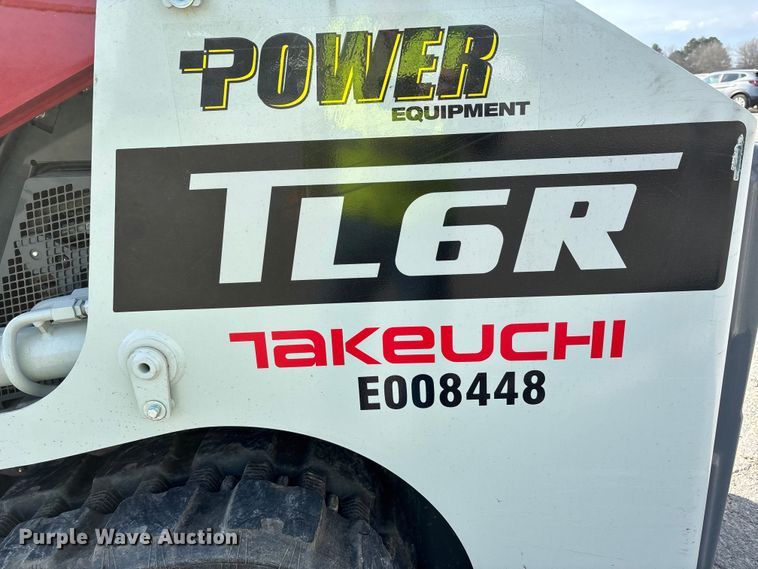 image for item YA2661 Takeuchi TL6R tracked skid steer loader
