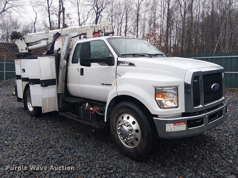 image for item YA2664 2021 Ford F750 Super Duty utility / service truck