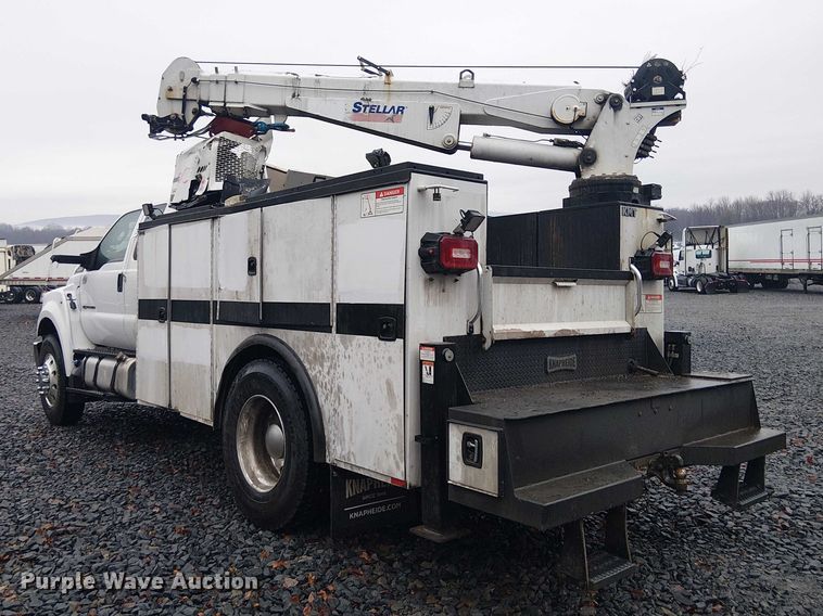 image for item YA2664 2021 Ford F750 Super Duty utility / service truck