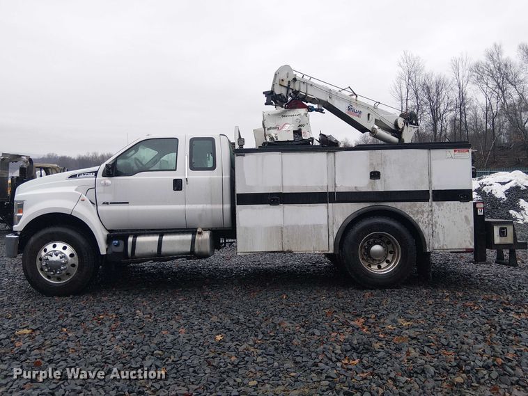 image for item YA2664 2021 Ford F750 Super Duty utility / service truck