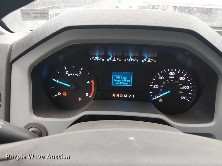 image for item YA2664 2021 Ford F750 Super Duty utility / service truck