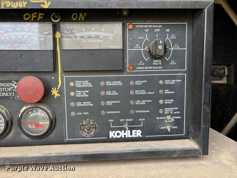 image for item YA2685 Kohler 30RE0ZJ generator