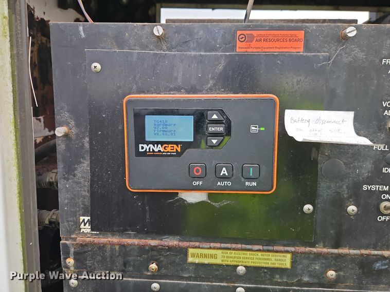 image for item YA2712 2007 MQ Power MQP50IVP generator