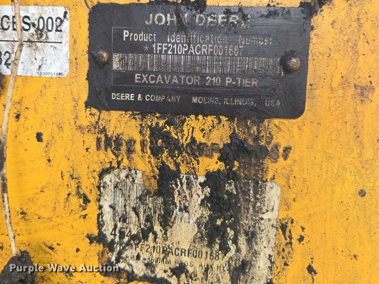 image for item YA2718 2024 John Deere 210 P-Tier excavator