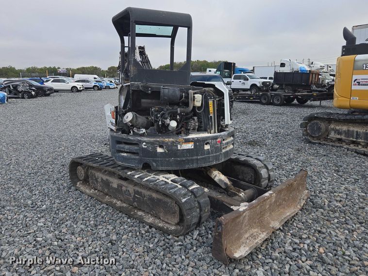 image for item YA2744 2017 Bobcat E45 mini excavator