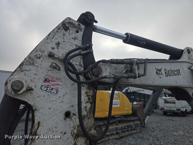 image for item YA2744 2017 Bobcat E45 mini excavator