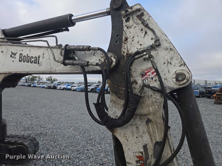 image for item YA2744 2017 Bobcat E45 mini excavator