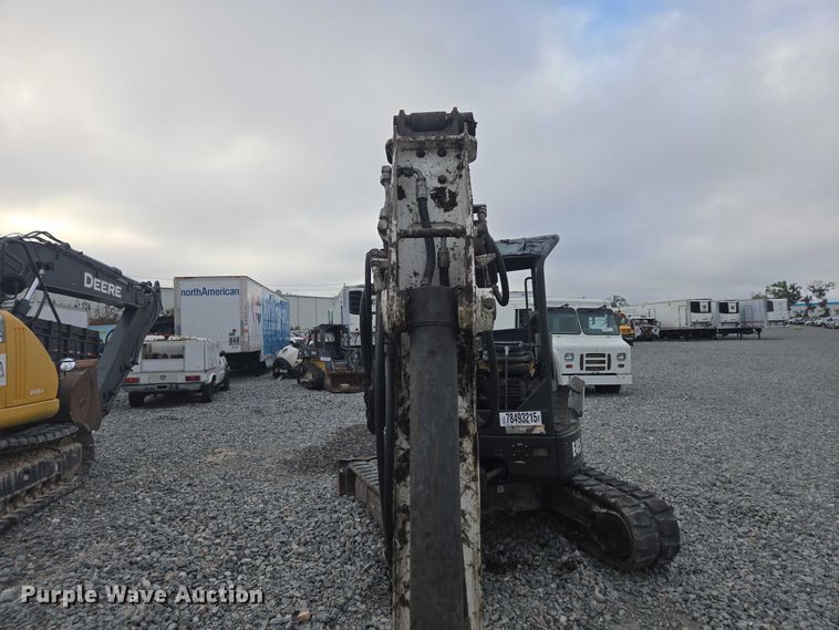 image for item YA2744 2017 Bobcat E45 mini excavator