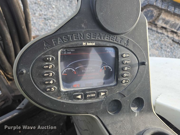 image for item YA2744 2017 Bobcat E45 mini excavator