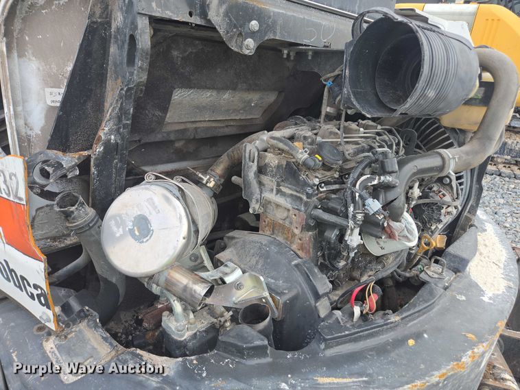 image for item YA2744 2017 Bobcat E45 mini excavator