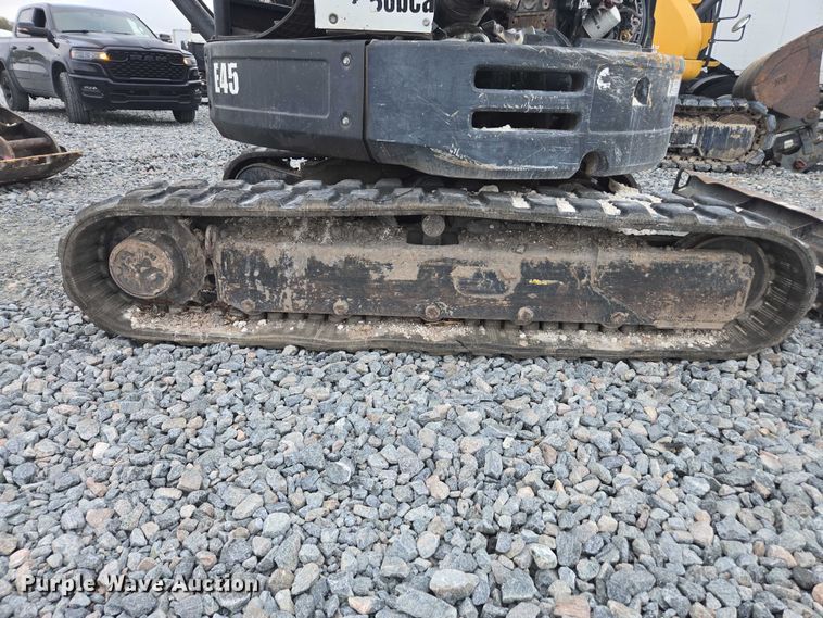 image for item YA2744 2017 Bobcat E45 mini excavator