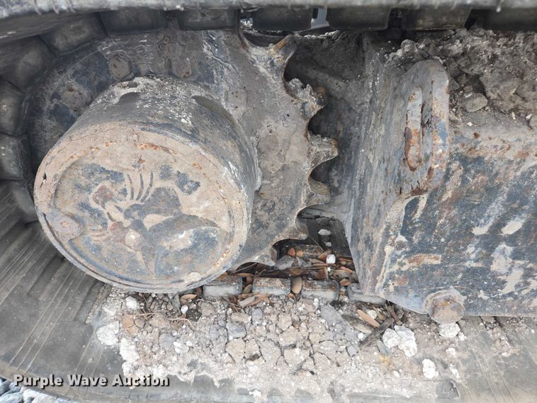 image for item YA2744 2017 Bobcat E45 mini excavator