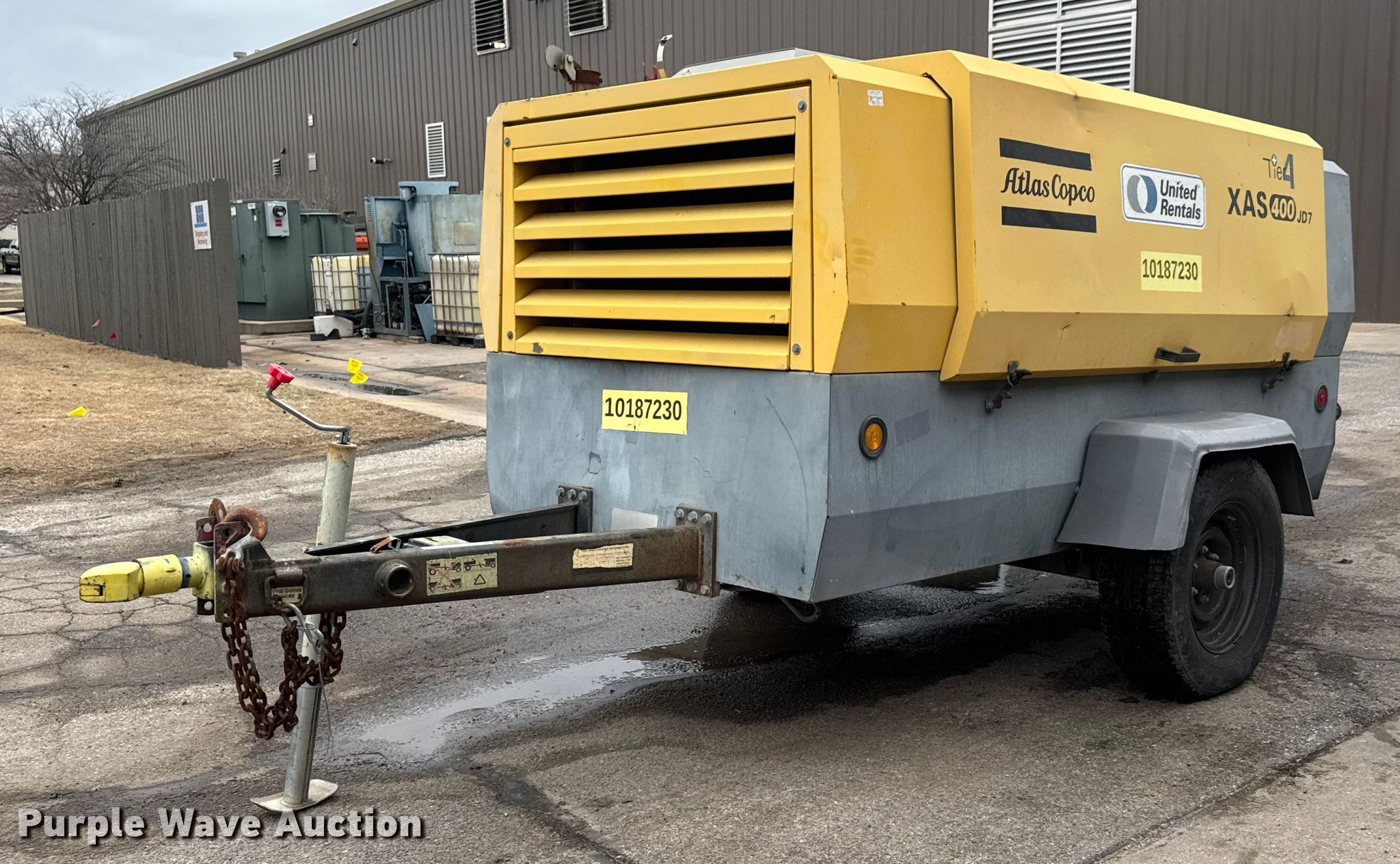 2013 Altas Copco XAS400JD7 Tier 4 air compressor in Wichita, KS