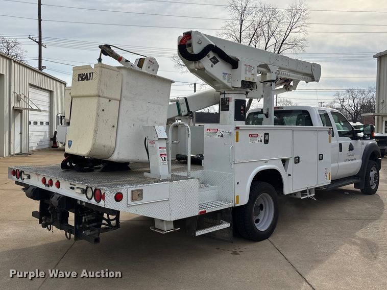 image for item DT0033 2014 Ford F550 Ext. Cab bucket truck