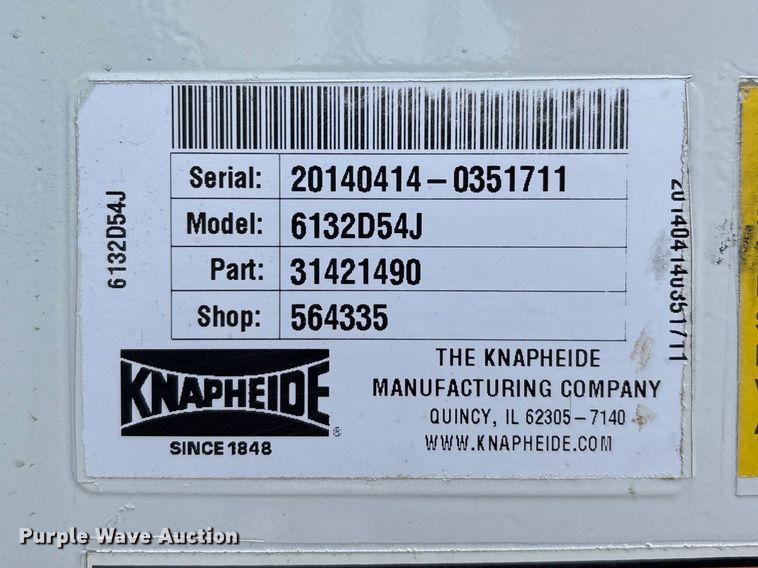 image for item DT0033 2014 Ford F550 Ext. Cab bucket truck