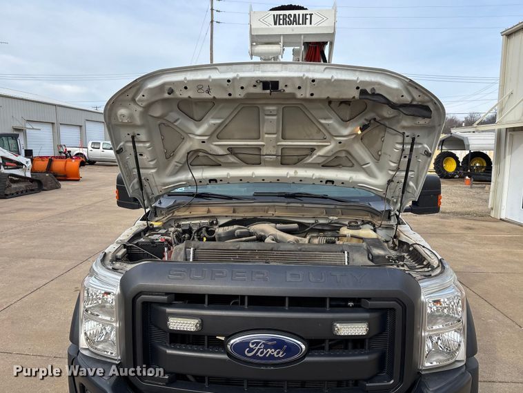 image for item DT0033 2014 Ford F550 Ext. Cab bucket truck