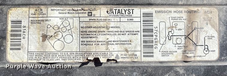 image for item DT0038 1997 Chevrolet K2500 Cheyenne pickup truck