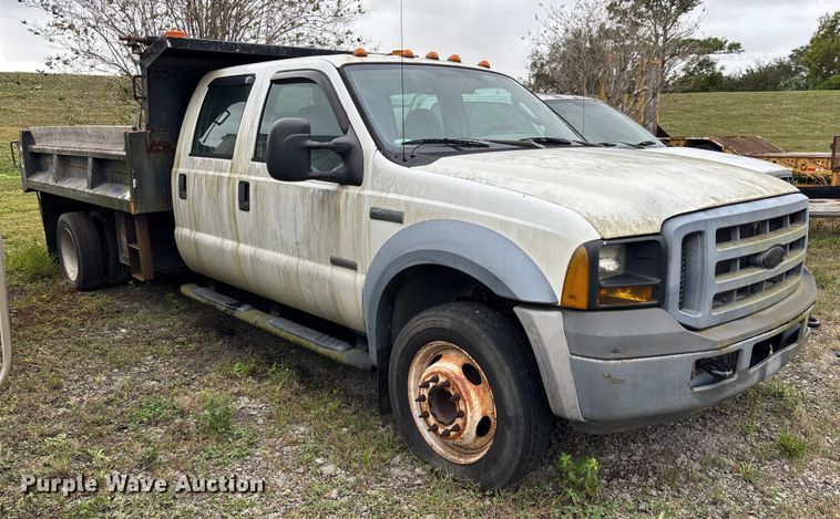 image for item DU2590 2007 Ford F-450 dump truck