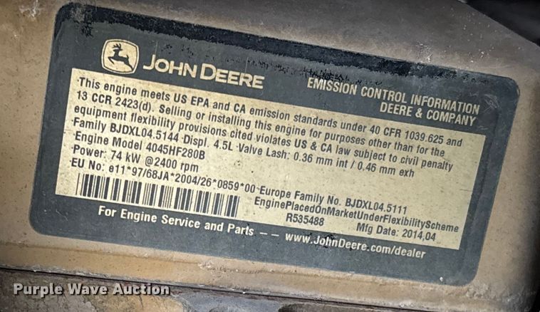 image for item DU2597 2015 International Navistar 4300M7 vacuum truck