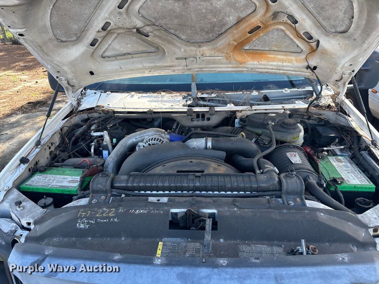 image for item DU2609 2007 Ford F450 Super Duty XL flatbed truck