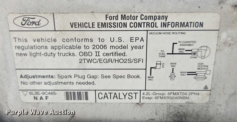 image for item DU2613 2006 Ford F150 pickup truck