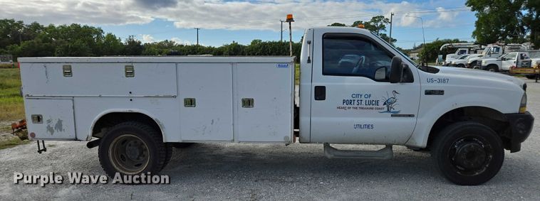 image for item DU2622 2003 Ford F450 Super Duty XL utility / service truck