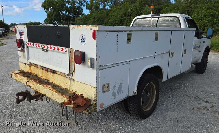 image for item DU2622 2003 Ford F450 Super Duty XL utility / service truck