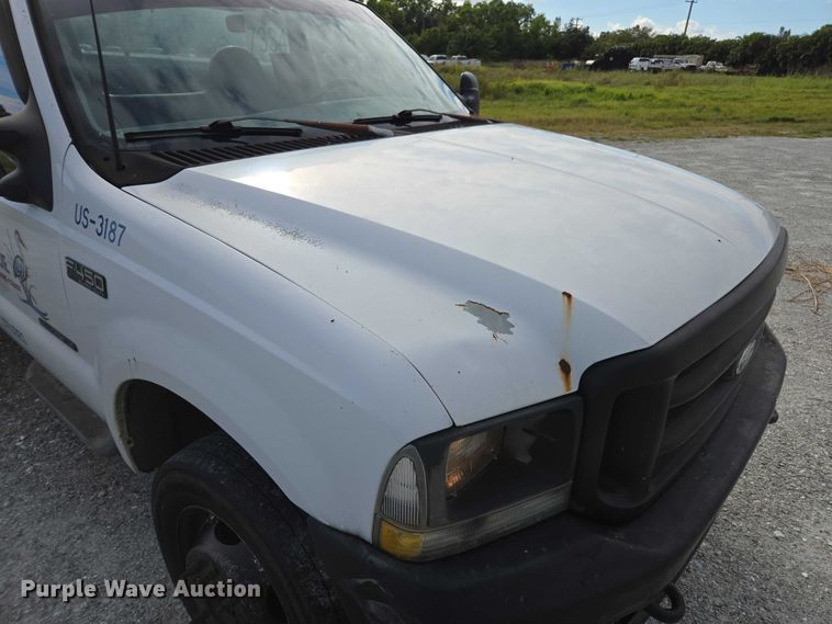 image for item DU2622 2003 Ford F450 Super Duty XL utility / service truck