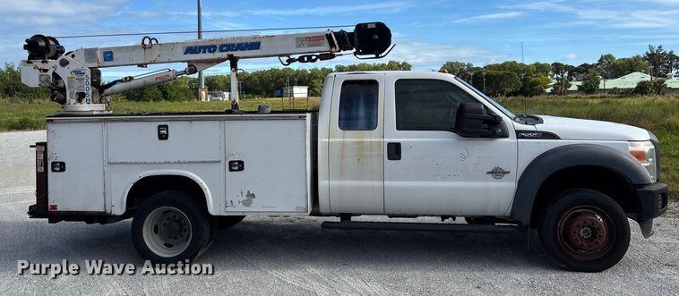 image for item DU2626 2015 Ford F550 Super Duty utility / service truck