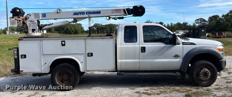 image for item DU2634 2015 Ford F550 Super Duty utility / service truck