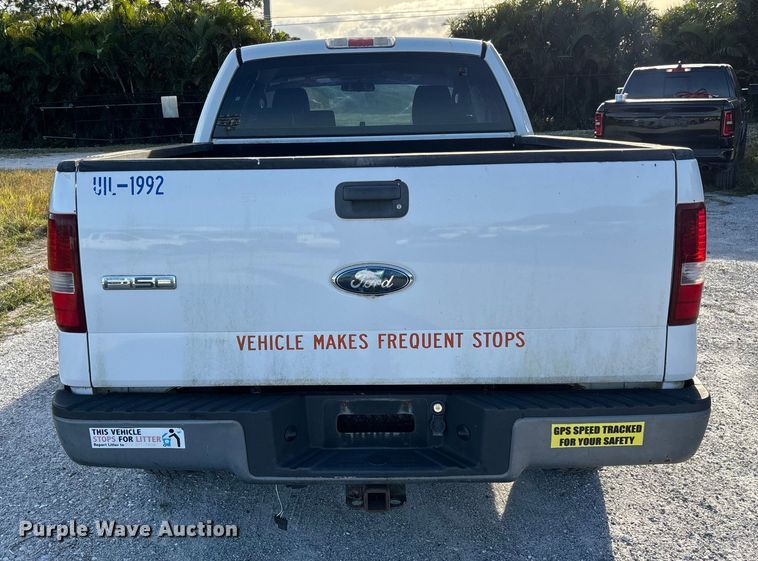 image for item DU2648 2006 Ford F150 Ext. Cab pickup truck