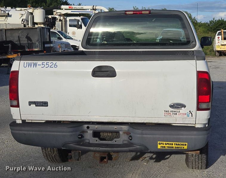 image for item DU2649 2003 Ford F150 Ext. Cab pickup truck