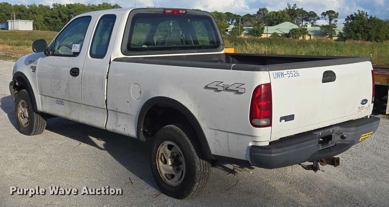 image for item DU2649 2003 Ford F150 Ext. Cab pickup truck