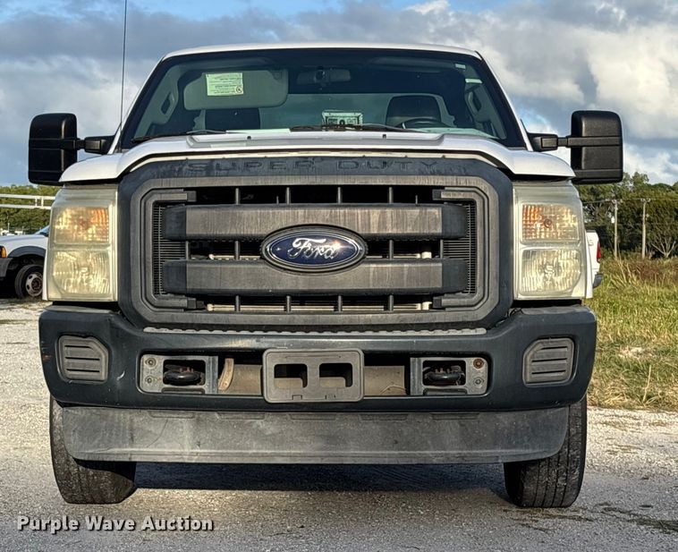 image for item DU2650 2015 Ford F250 Super Duty XL Ext. Cab utility bed pickup truck