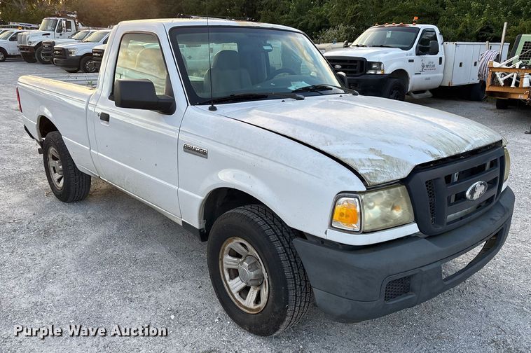 image for item DU2653 2007 Ford Ranger pickup truck