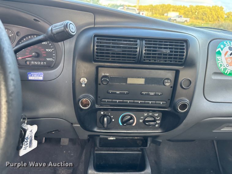 image for item DU2653 2007 Ford Ranger pickup truck