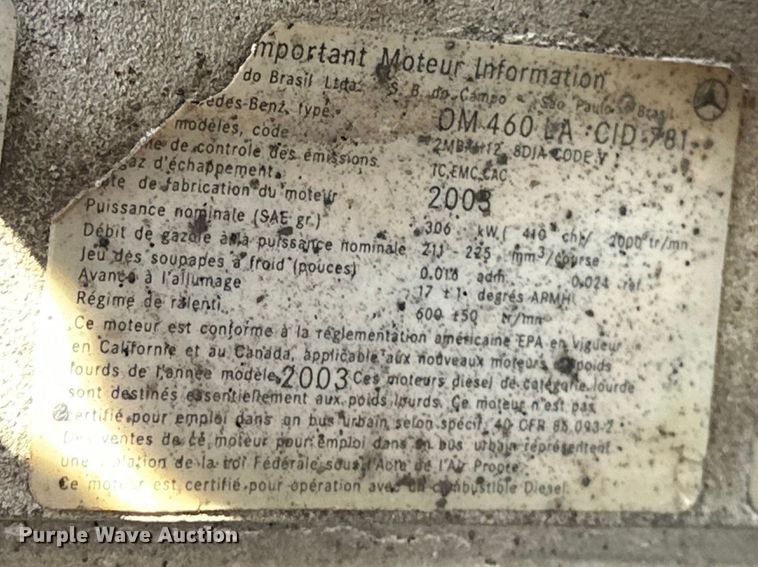 image for item DV0799 2004 Sterling L9500 dump truck