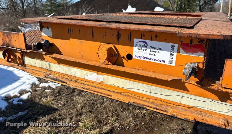 image for item DW7449 1973 Dorsey drop deck equipment trailer